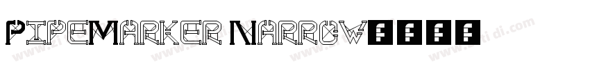 PipeMarker Narrow字体转换